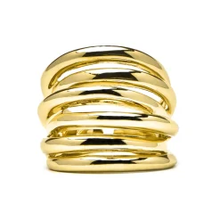 Anillo acabado en oro amarillo 18K - Vermixi