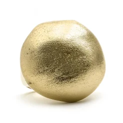 Anillo acabado en oro amarillo de 18k - Pukba