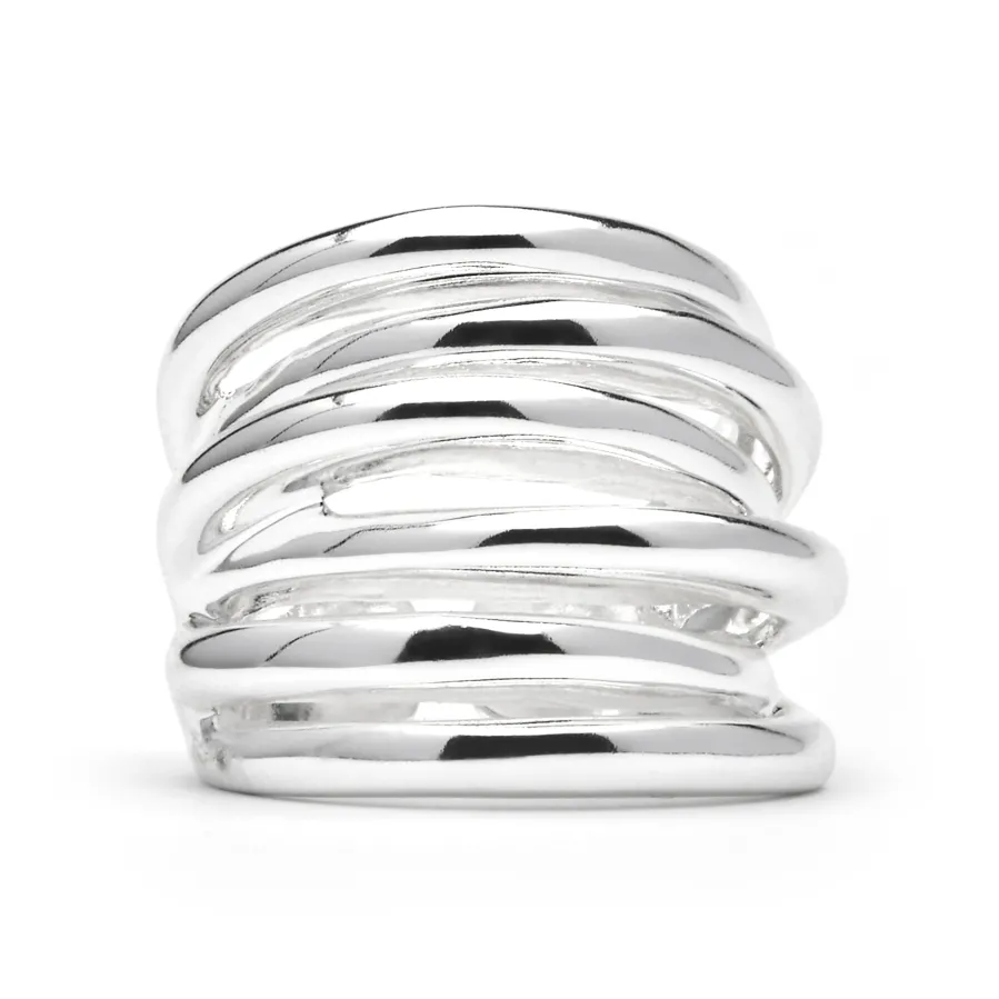 Anillo acabado en rodio - Vermixi