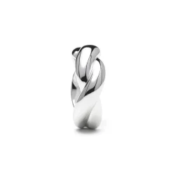 Anillo acabado en rodio - Fayna