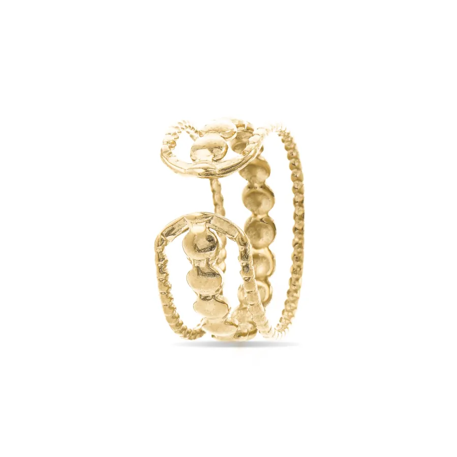 Anillo acabado en rodio - Faini