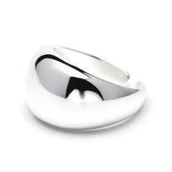 Anillo acabado en rodio - Nura