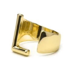 Anillo acabado oro amarillo 18k - Alphabet
