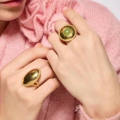 Anillo acabado oro amarillo de 18k - Sung