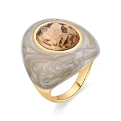Anillo Amarke acabado oro amarillo 18k - Amarke