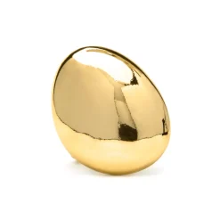 Anillo de Plata de Ley 925 acabado oro amarillo de 18k - Suo