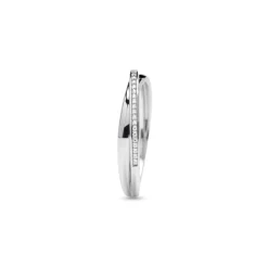 Anillo de Plata de Ley 925 y Circonita Brillante acabado en rodio - Tarmi