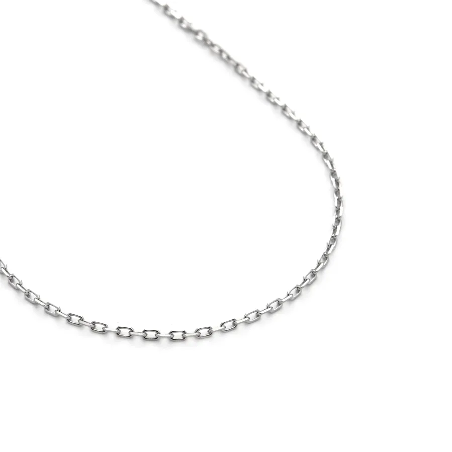 Cadena de 42cm de Plata de Ley - Drundia