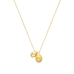 Collar acabado en oro amarillo de 18k - Saumet