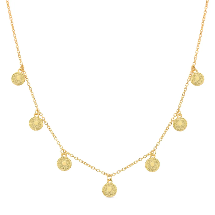 Collar acabado en oro amarillo 18K - Balark