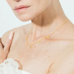 Collar acabado en oro amarillo 18K - Balark