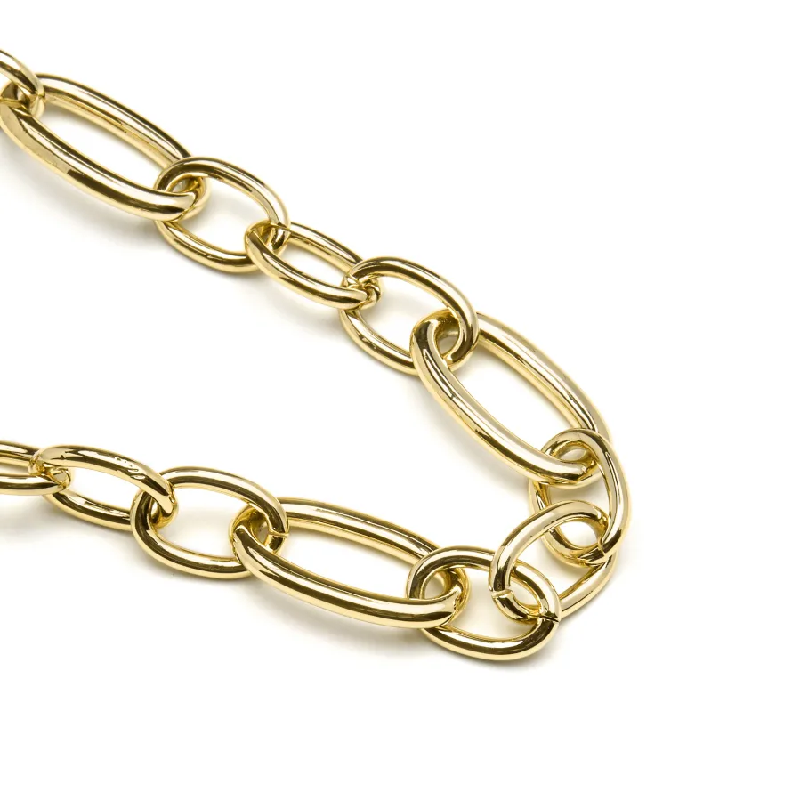 Collar acabado en oro amarillo 18K - Oplie