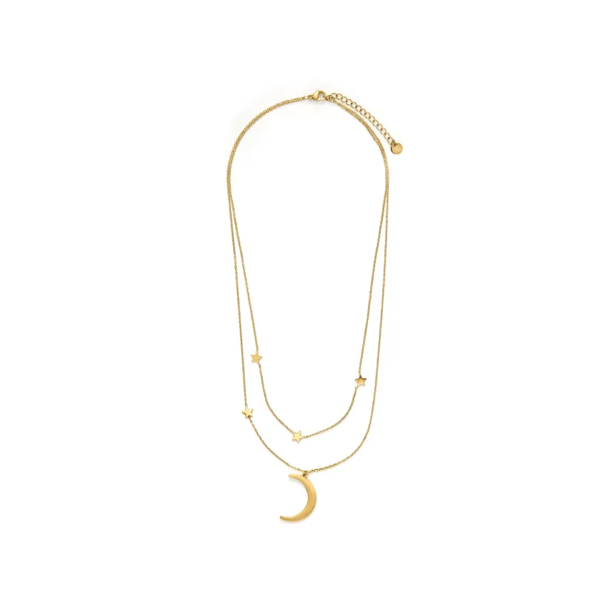 Collar acabado en oro amarillo 18K - Monil