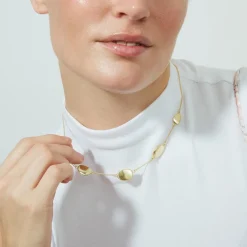 Collar acabado en oro amarillo de 18k - Biona