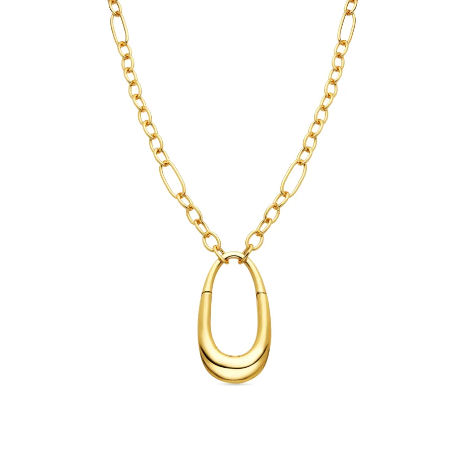 Collar acabado oro amarillo de 18k - Othoai
