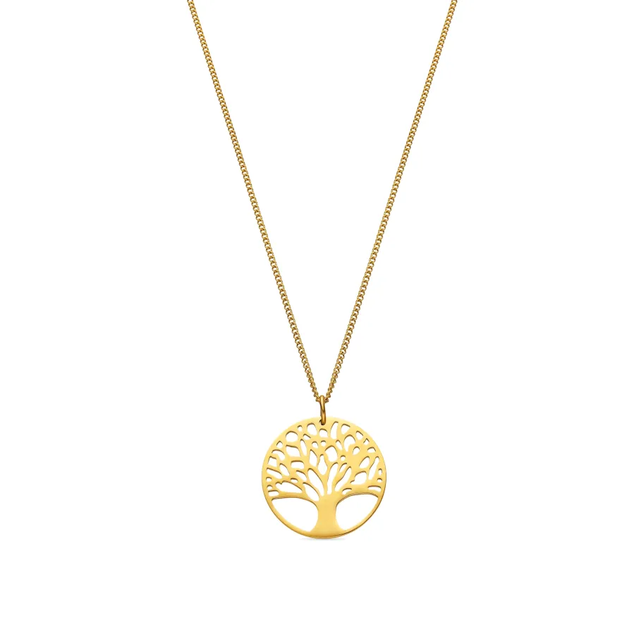 Collar acabado oro 18k - Konssa