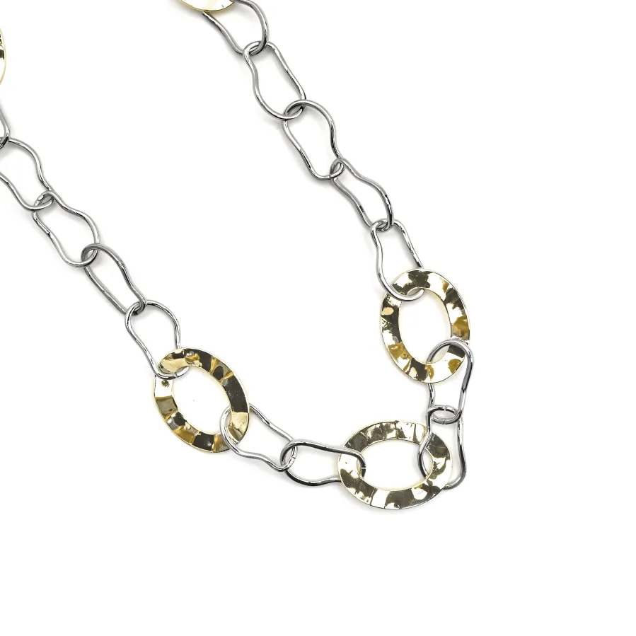 Collar acabado oro 18k - Shumi