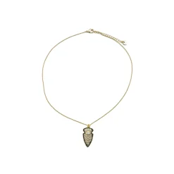 Collar con Circonita Brillante acabado oro 18k - Otla