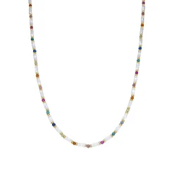 Collar con Madreperla Blanca acabado oro 18k - Xolau