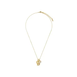 Collar de Circonita Brillante acabado en oro amarillo 18k - Kinfre