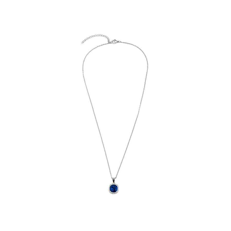 Collar de Circonita Tanzanita acabado en rodio - Kada