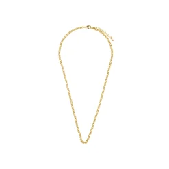 Collar de 50cm acabado en Oro Amarillo de 18k - Lakbra