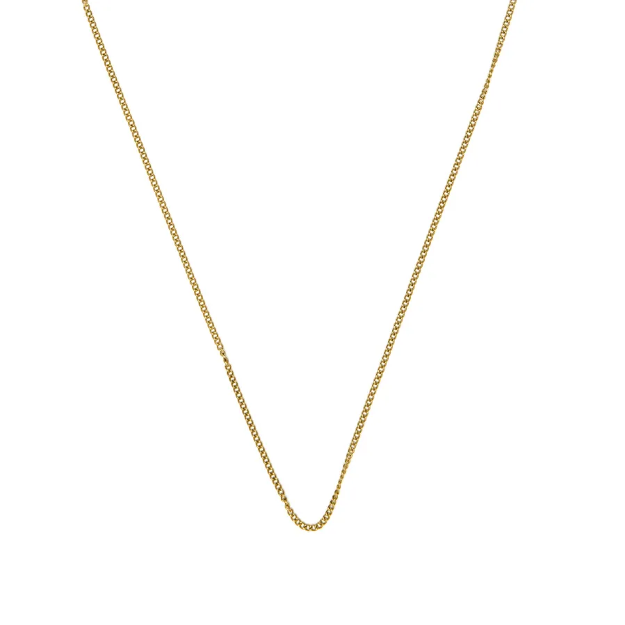 Collar de 45cm acabado en Oro Amarillo de 18k - Sayas
