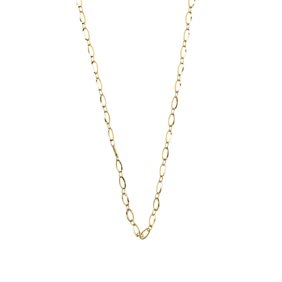 Collar de 60cm acabado en Oro Amarillo de 18k - Sasil