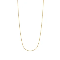 Collar de 45cm acabado en Oro Amarillo de 18K - Thapai