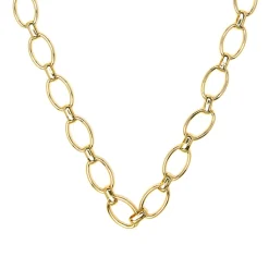 Collar de 42cm acabado en Oro Amarillo de 18k - Ciati