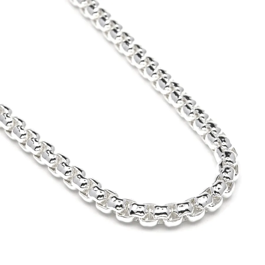 Collar de 42cm acabado en rodio - Zugiro