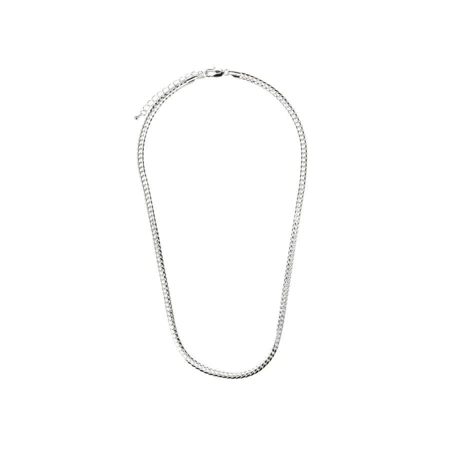 Collar de 45cm acabado en rodio - Nanja