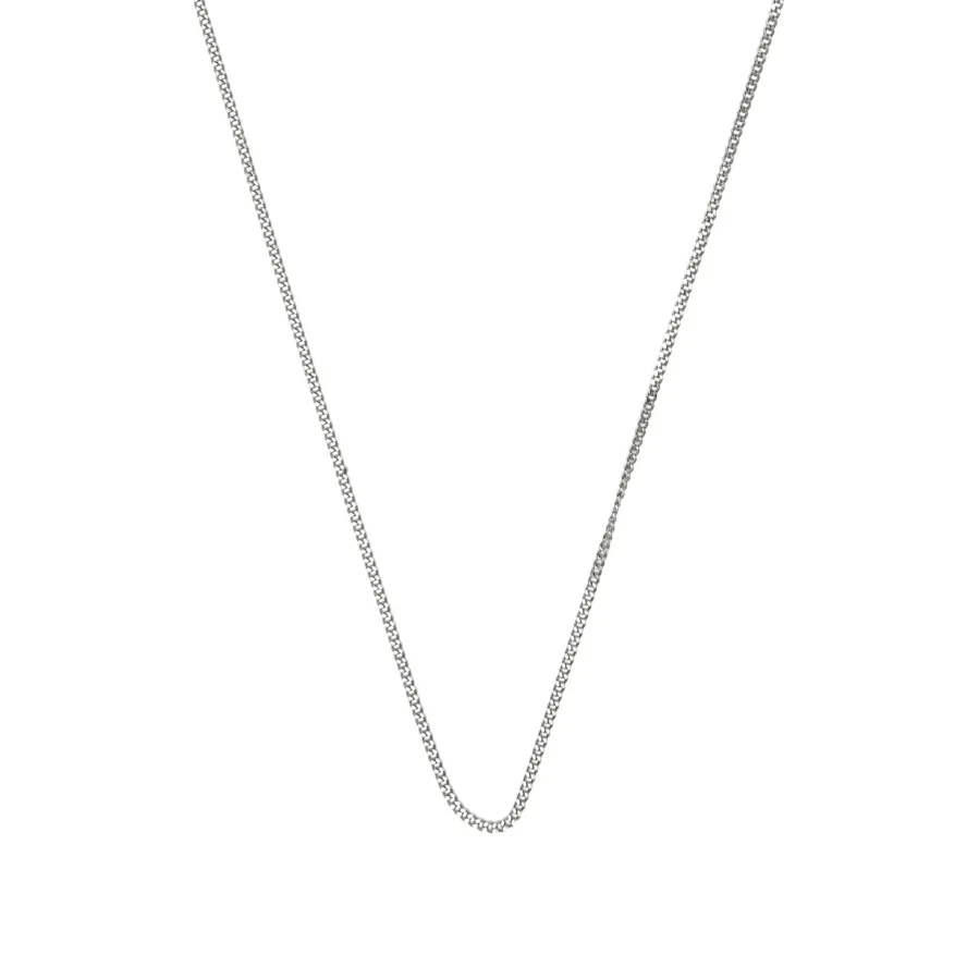 Collar de 45cm acabado en rodio - Sayas