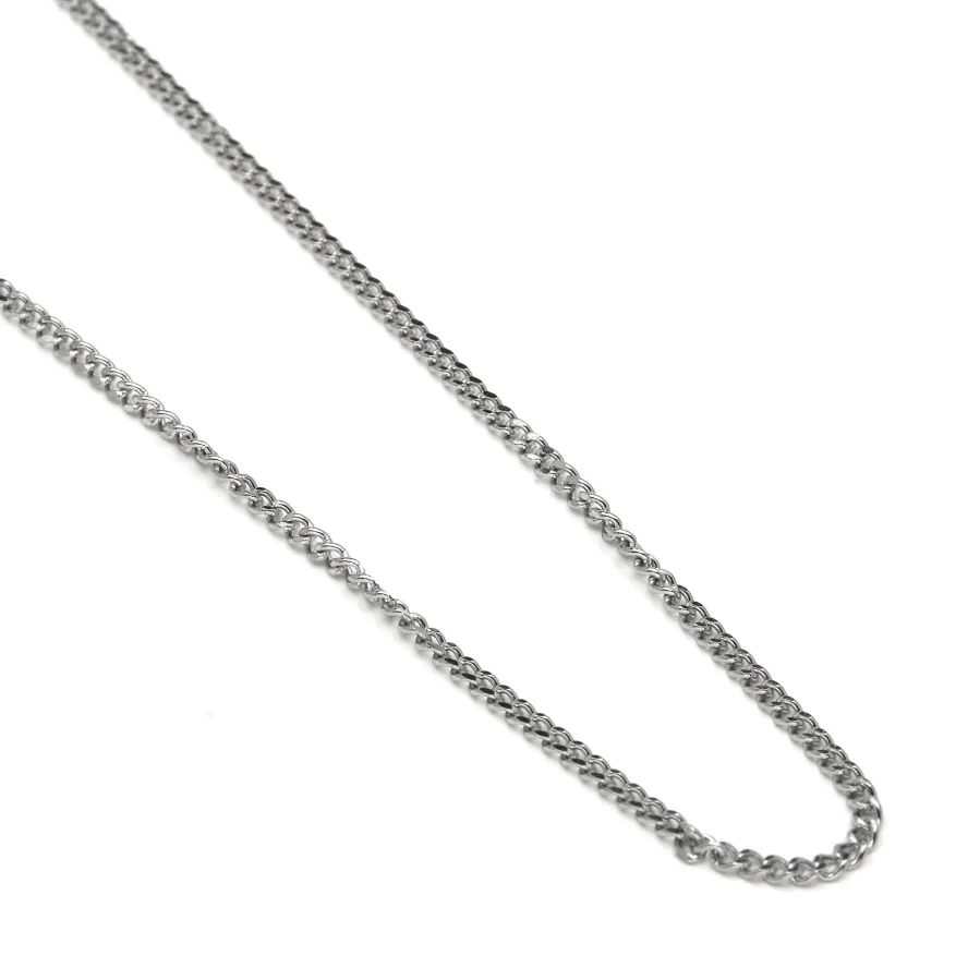 Collar de 45cm acabado en rodio - Sayas