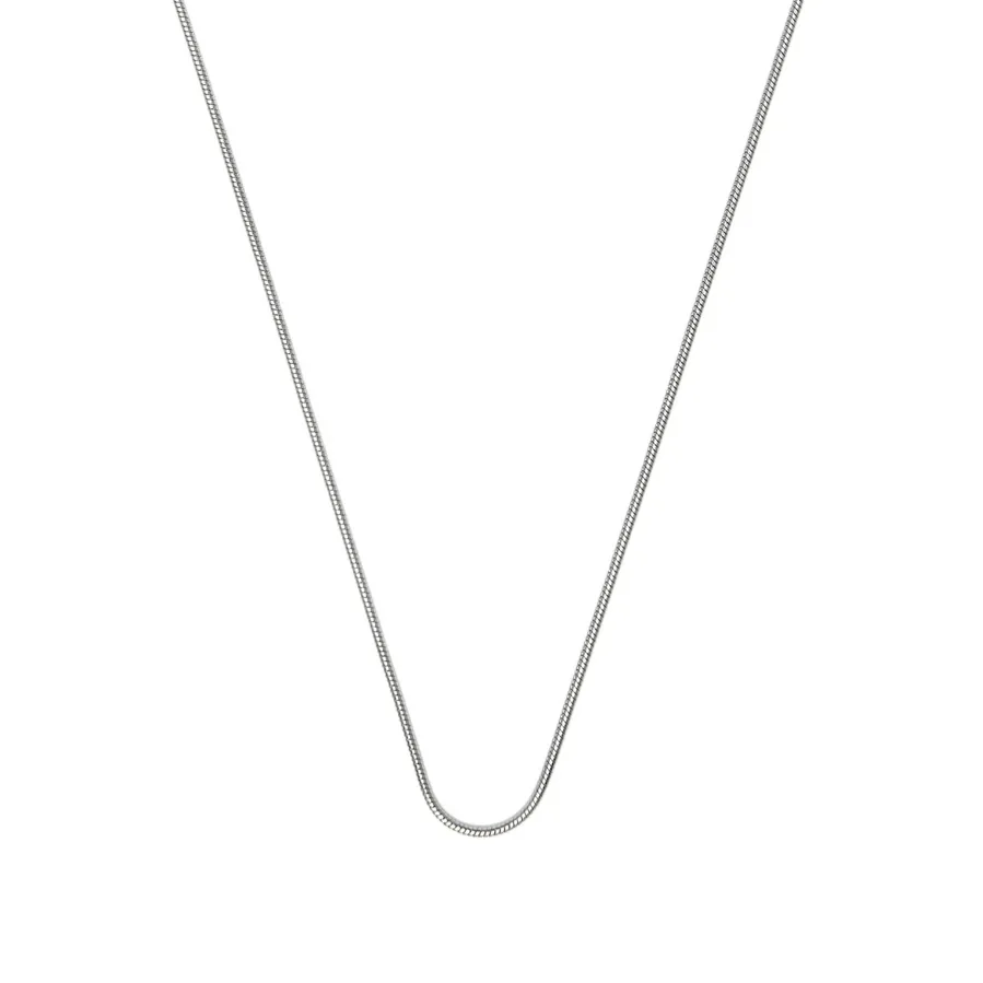 Collar de 45cm acabado en rodio - Axio