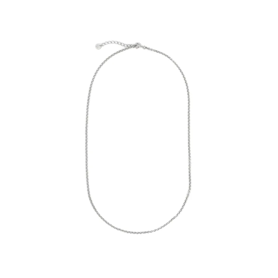Collar de 45cm acabado en rodio - Thoth