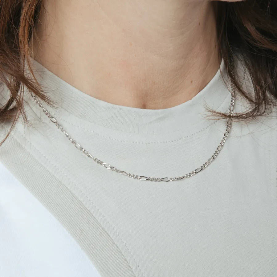 Collar de Plata de Ley 925 acabado en rodio - Tilion