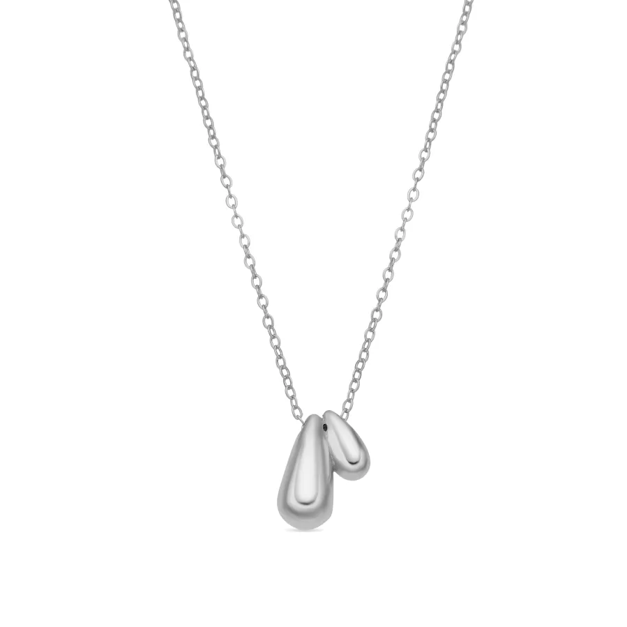 Collar de Plata de Ley 925 acabado rodio - Zarael