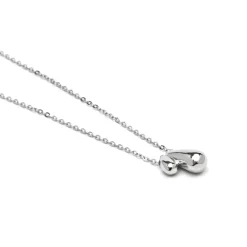 Collar de Plata de Ley 925 acabado rodio - Zarael