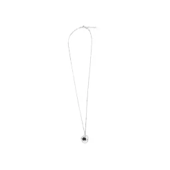 Collar de Plata de Ley 925 y Circonita Onix acabado rodio - Tyve