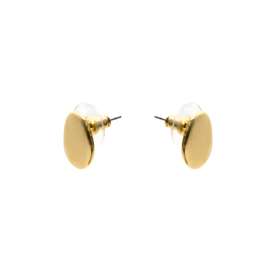 Pendientes acabado en oro amarillo de 18k - Oga