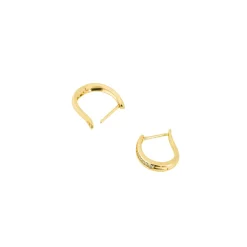 Pendientes acabado en oro amarillo 18k - Katki