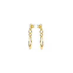 Pendientes acabado oro amarillo de 18k - Othoai
