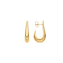 Pendientes acabado oro amarillo de 18k - Banni