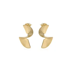 Pendientes acabado oro amarillo de 18k - Khano