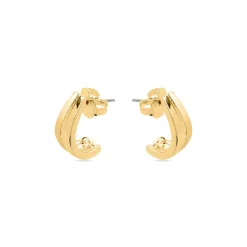 Pendientes acabado oro 18k - Oirfan