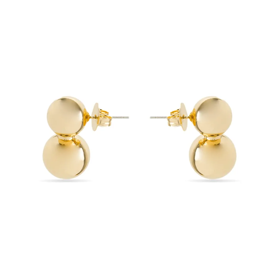 Pendientes acabado oro 18k - Ryro