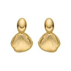 Pendientes acabado oro 18k - Ondex