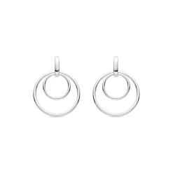 Pendientes acabado plata - Makir