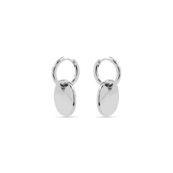 Pendientes acabado plata - Lieb